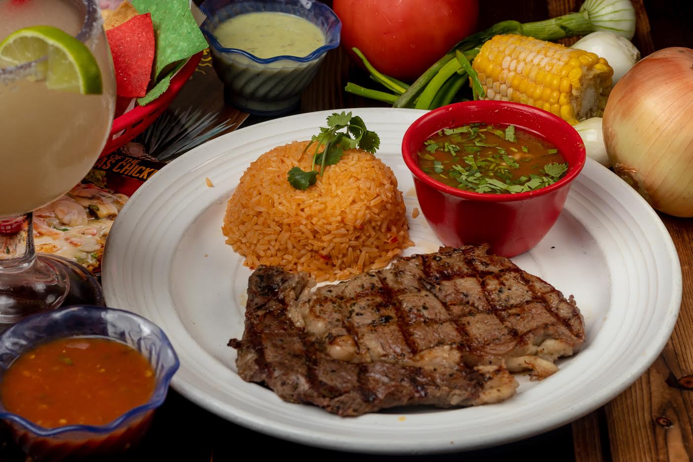 Order Ribeye Steak food online from Las Palmas Mexican Cafe - Victoria store, Victoria on bringmethat.com