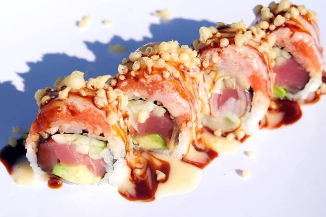 Order Shark Attack Roll food online from Awi Sushi store, Colorado Springs on bringmethat.com