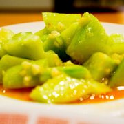 Order 拌黄瓜 Spicy Cucumber food online from Zen Noodle Bar store, San Mateo on bringmethat.com
