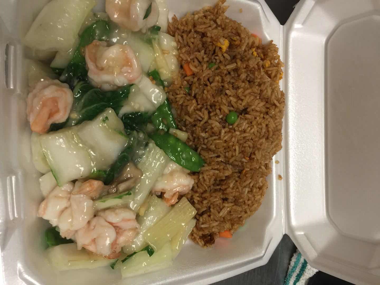 Order  CS7. Shrimp with Chinese Veg 白菜虾 food online from Pearl River store, Belleville on bringmethat.com