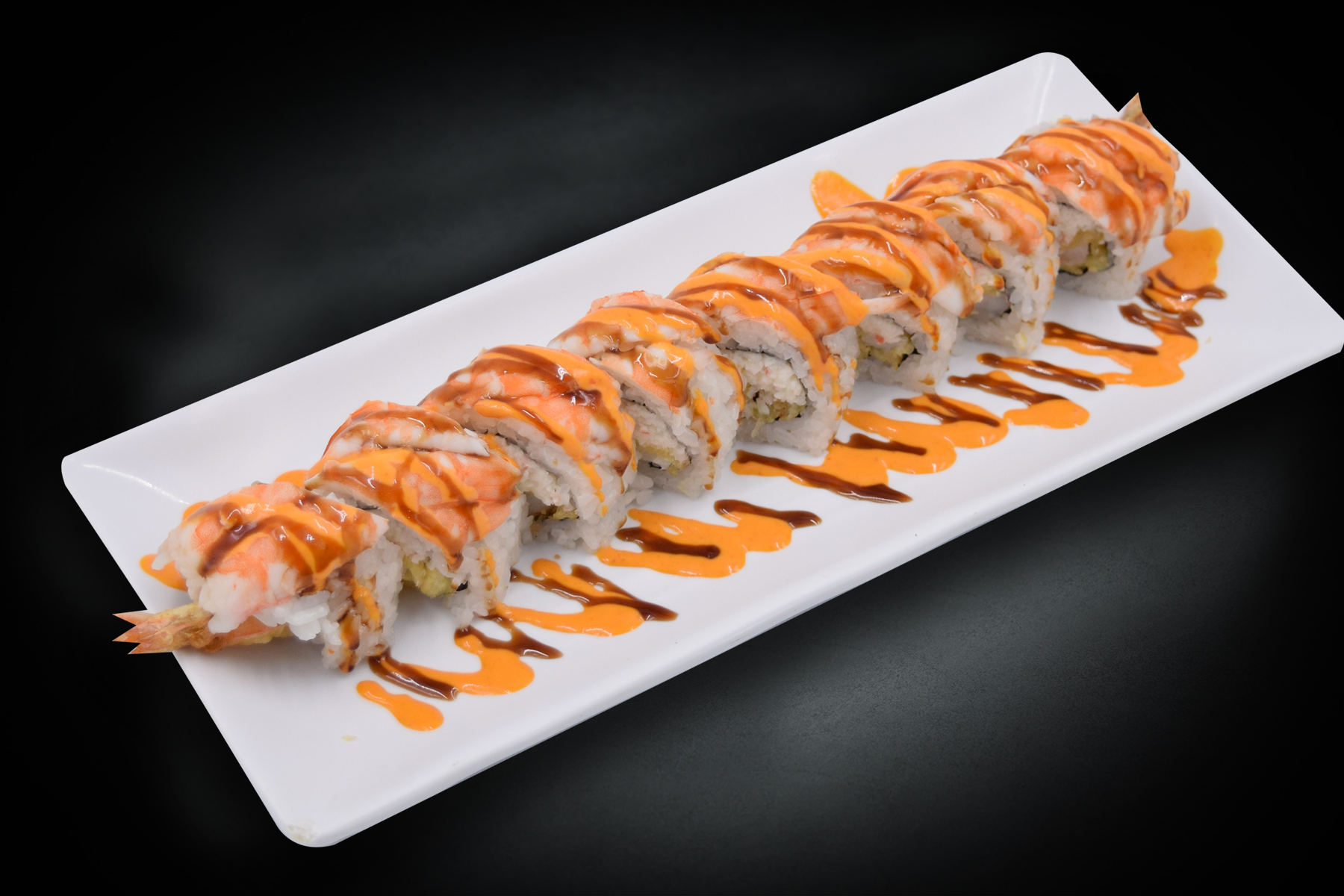 Order Killer Shrimp Roll  food online from Mansun Japanese Restaurant store, Walnut on bringmethat.com