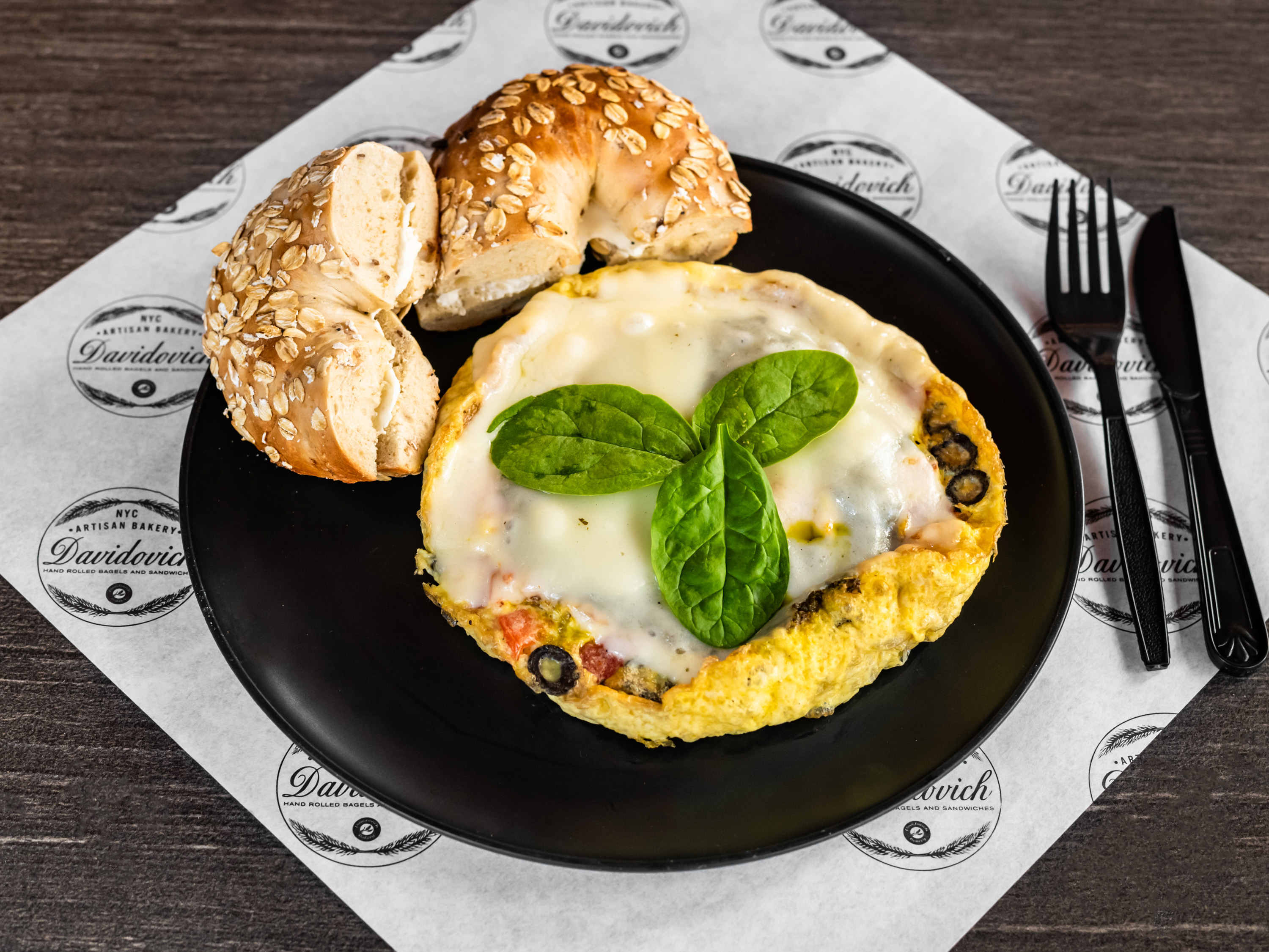 Order Caprese Frittata food online from Davidovich bakery nyc store, New York on bringmethat.com