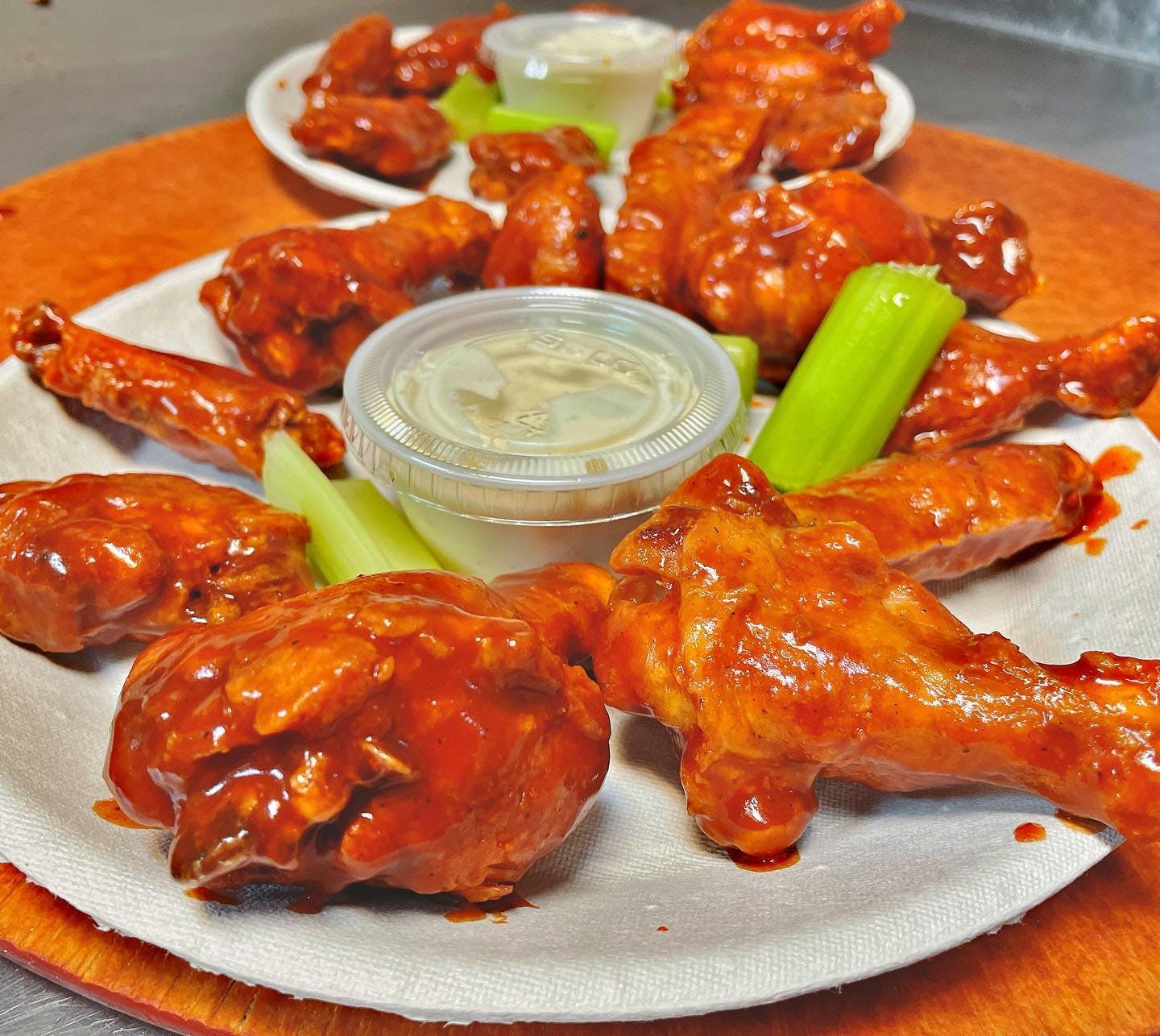 Order Chicken Wings - 10 Pieces food online from Totis Pizza & Grill store, Pawtucket on bringmethat.com