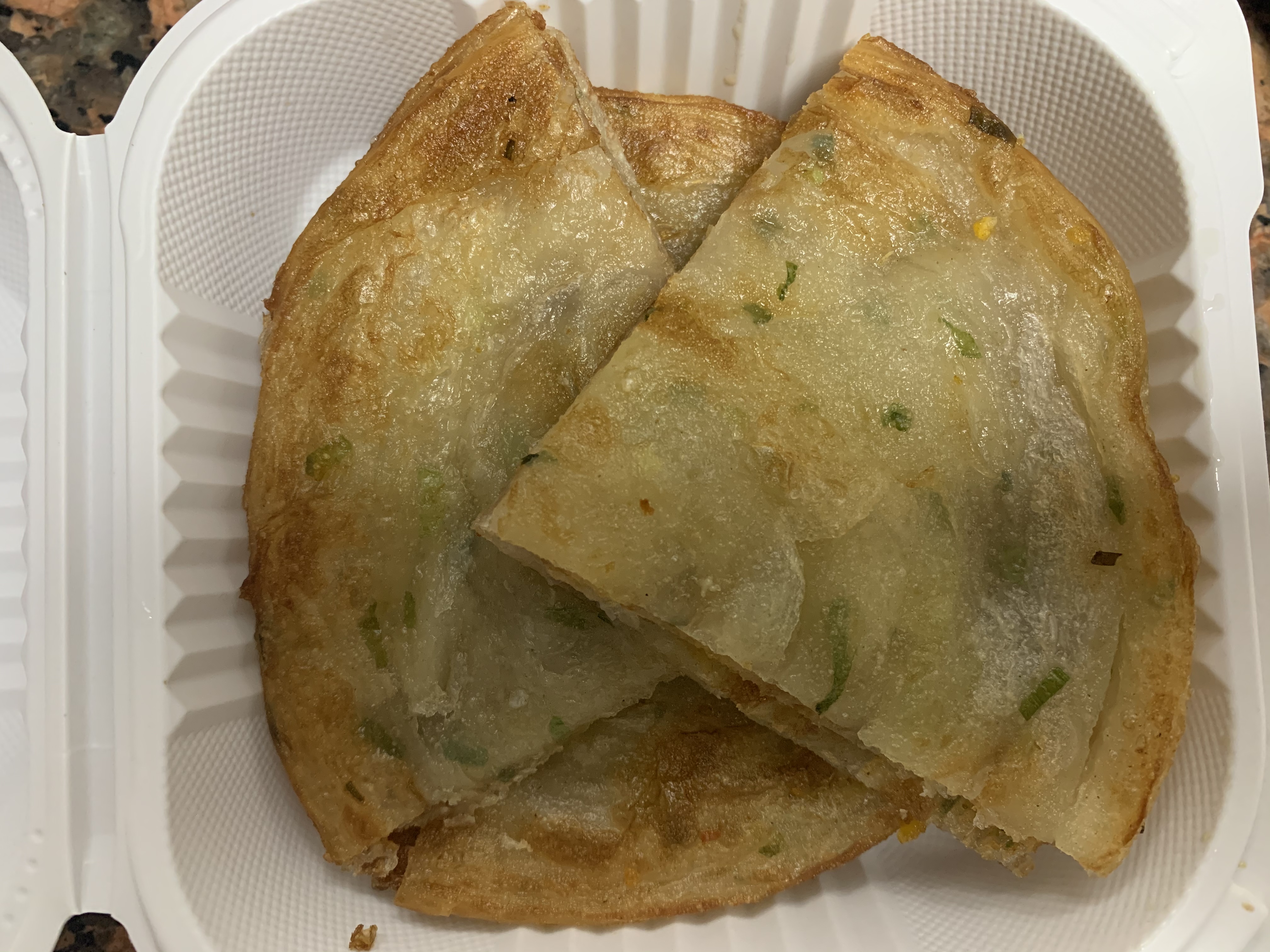 Order Scallions Pancake food online from Asian yummy house store, Brooklyn on bringmethat.com