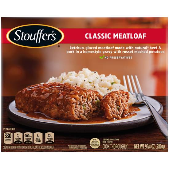 Order Stouffer's Classic Meatloaf Frozen Meal, 9 7/8 Ounce food online from CVS store, ROCKFORD on bringmethat.com