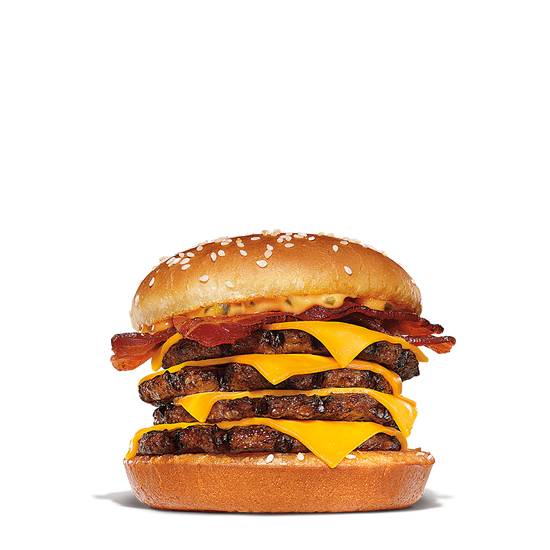 Order Quad BK Stacker food online from Burger King store, Butler on bringmethat.com
