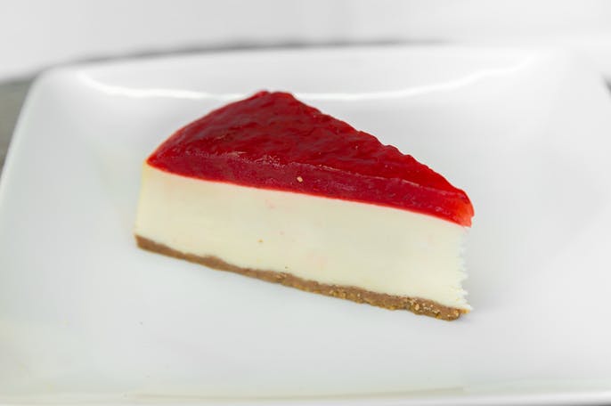 Order Strawberry Cheesecake food online from Olive Mediterranean store, Pittsburgh on bringmethat.com