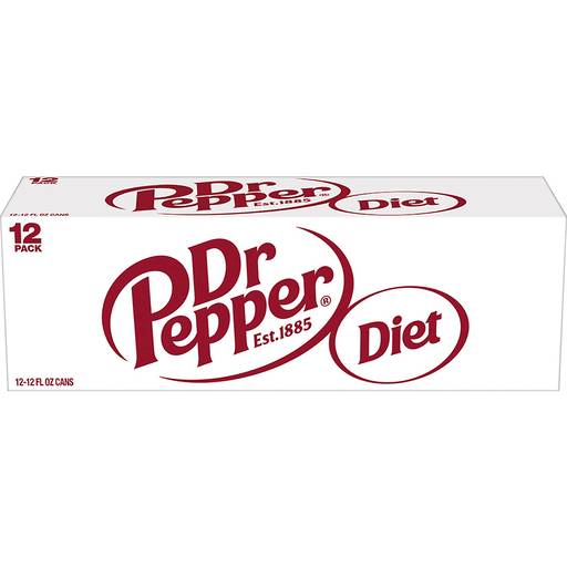 Order Diet Dr Pepper (12PK 12 OZ) 26653 food online from BevMo! store, Milpitas on bringmethat.com