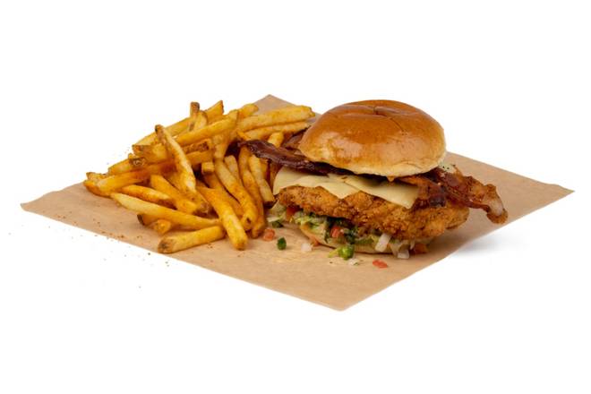 Order Fried Chicken Ranch Sandwich food online from Good As Cluck store, Broomfield on bringmethat.com