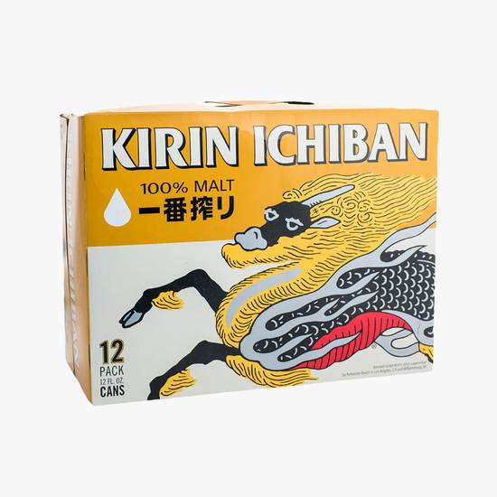 Order Kirin Ichiban 12 Pack  food online from Goodie Liquor And Wine store, Santa Monica on bringmethat.com
