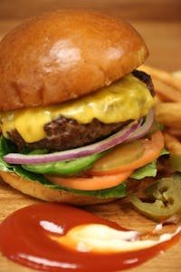 Order Hamburger food online from Loves Kitchen store, Roswell on bringmethat.com