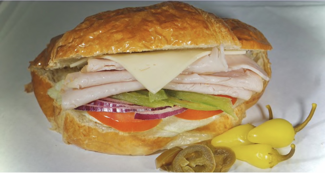 Order Turkey & Cheese Sandwich  food online from Ck Donuts store, Long Beach on bringmethat.com