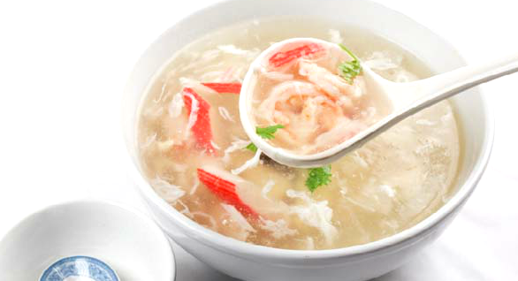 Order C405. Seafood Hot and Sour Soup food online from Potsticker House store, Chicago on bringmethat.com