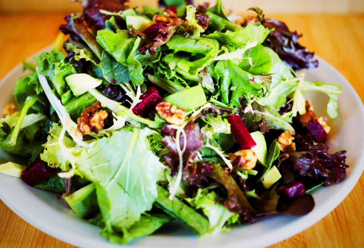Order Organic Mixed Green Salad food online from BlackBerry Bistro store, Oakland on bringmethat.com