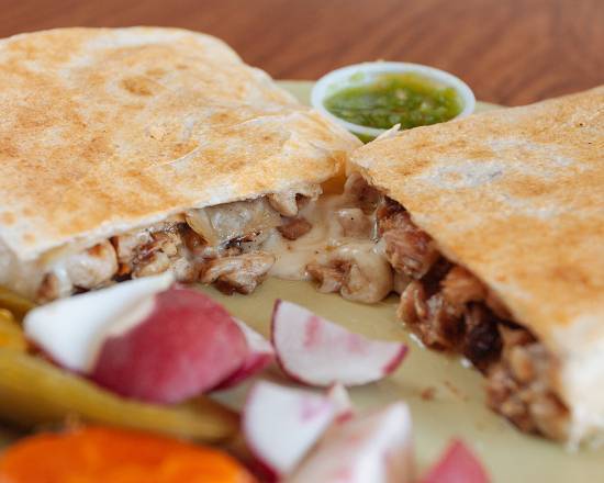 Order Quesadilla With Meat food online from El Indio Mexicano Restaurant store, Los Angeles on bringmethat.com