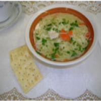 Order Pint of Soup food online from Josie Dumplings store, Stickney on bringmethat.com