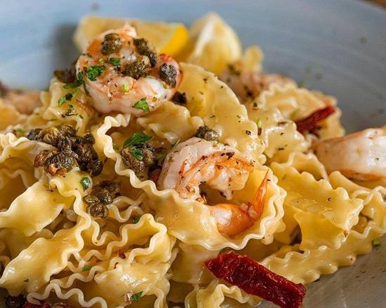 Order Shrimp Scampi food online from New York Pizzeria store, Houston on bringmethat.com