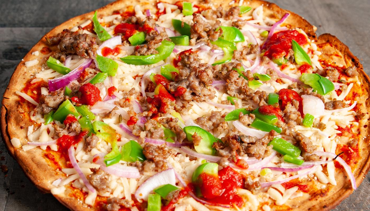 Order Cauliflower Crust food online from Lucky Duck Pizza store, Waterford Township on bringmethat.com