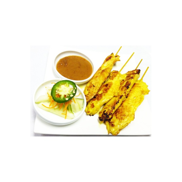 Order Chicken Satay food online from Dowize Bistro store, Wilmette on bringmethat.com