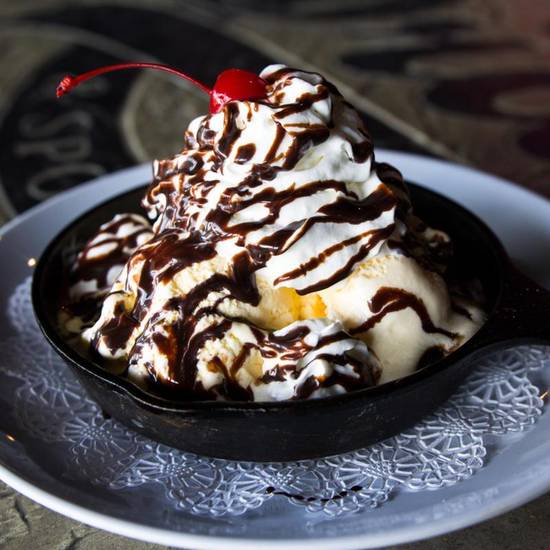Order Cookie Monster Skillet food online from The Draft Restaurant & Sports Bar store, San Diego on bringmethat.com