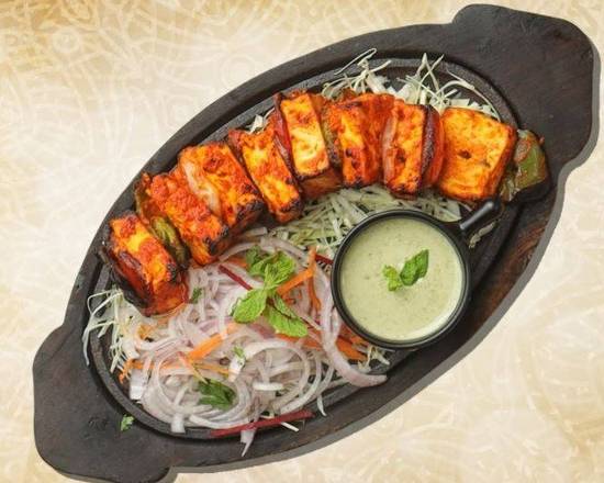 Order Char Grilled Cottage Cheese Tikka food online from Biryani Factory store, Newark on bringmethat.com
