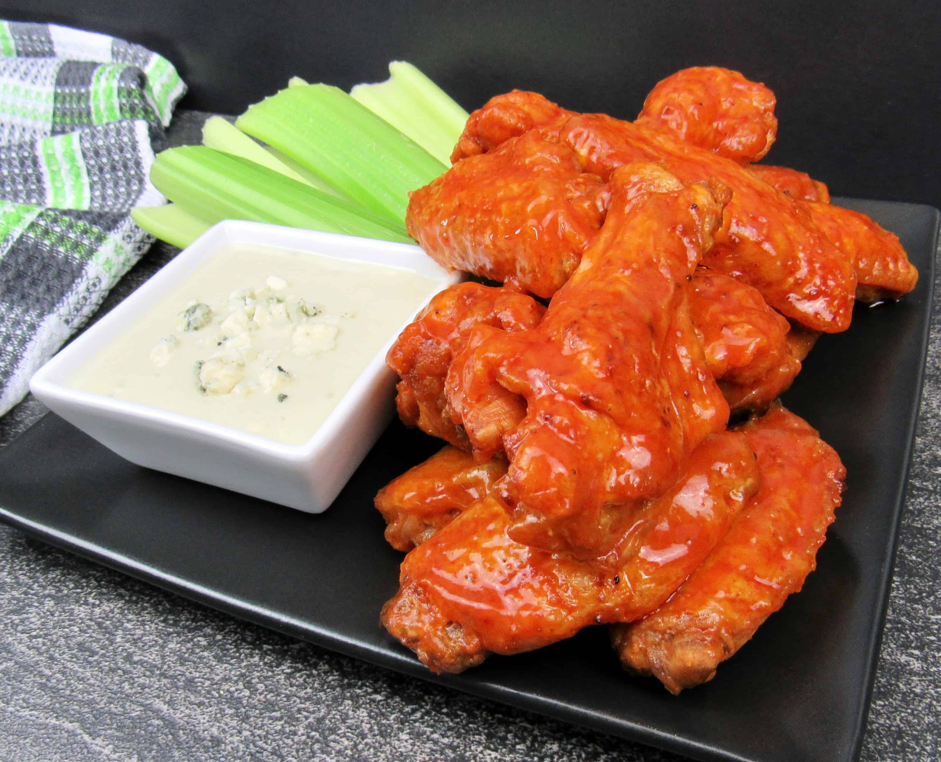 Order 12 HOT OR BBQ food online from New York Fried Chicken & Pizza store, Wilmington on bringmethat.com