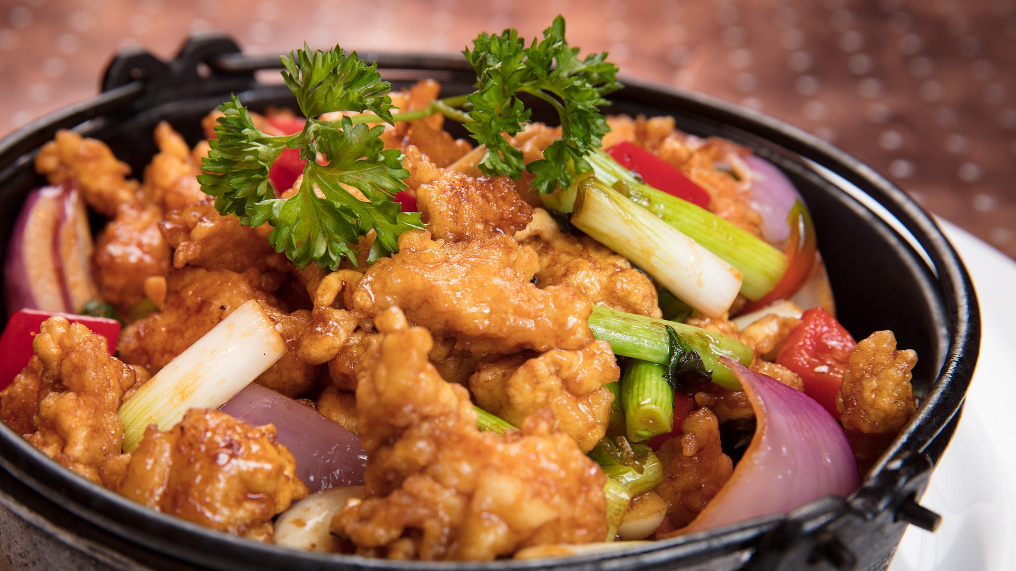 Order 3 Cup Chicken food online from Blue Ginger Asian Fusion Bistro store, Dublin on bringmethat.com