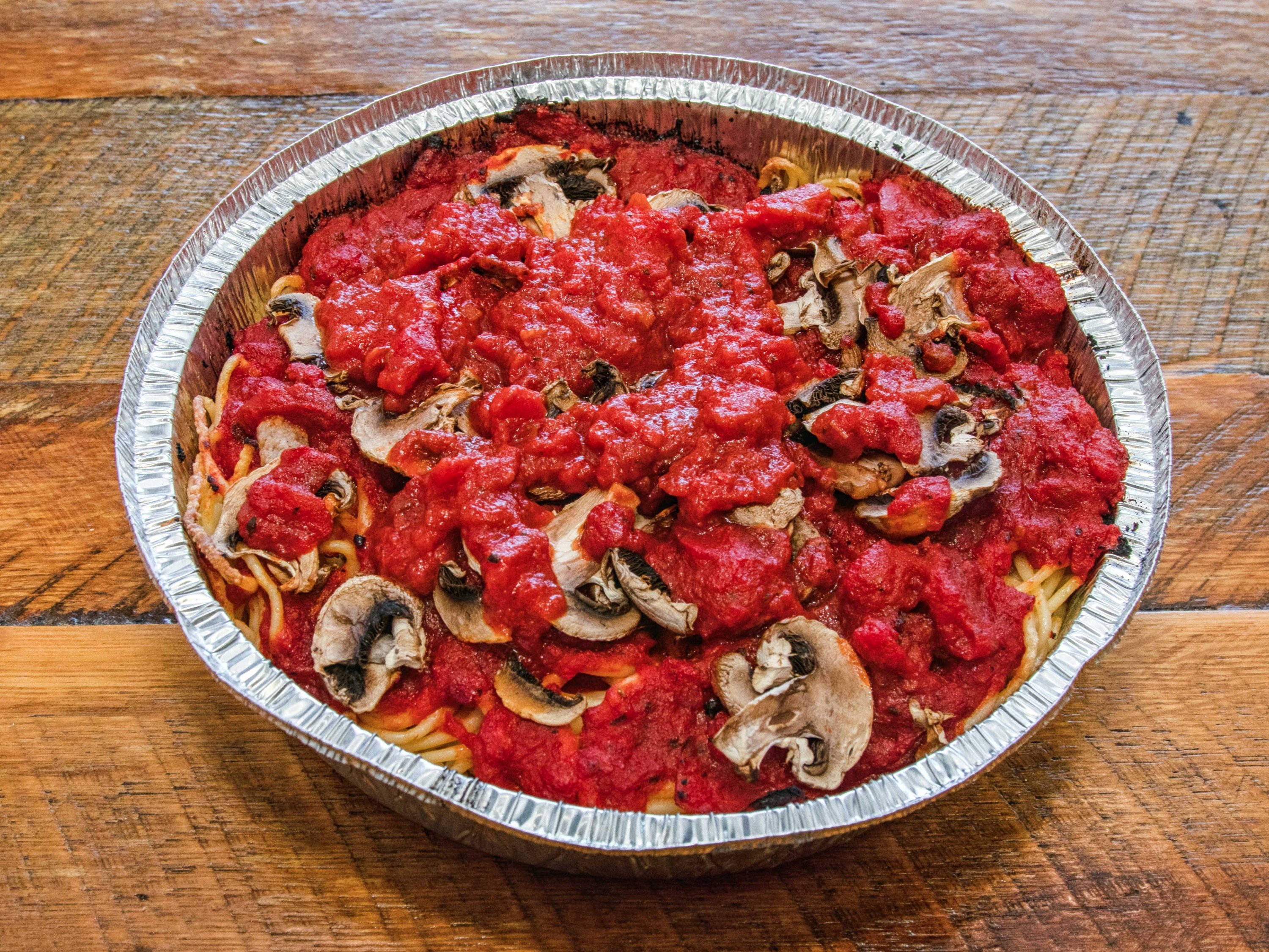 Order Pasta with Mushrooms food online from Duccinis Pizza store, Falls Church on bringmethat.com