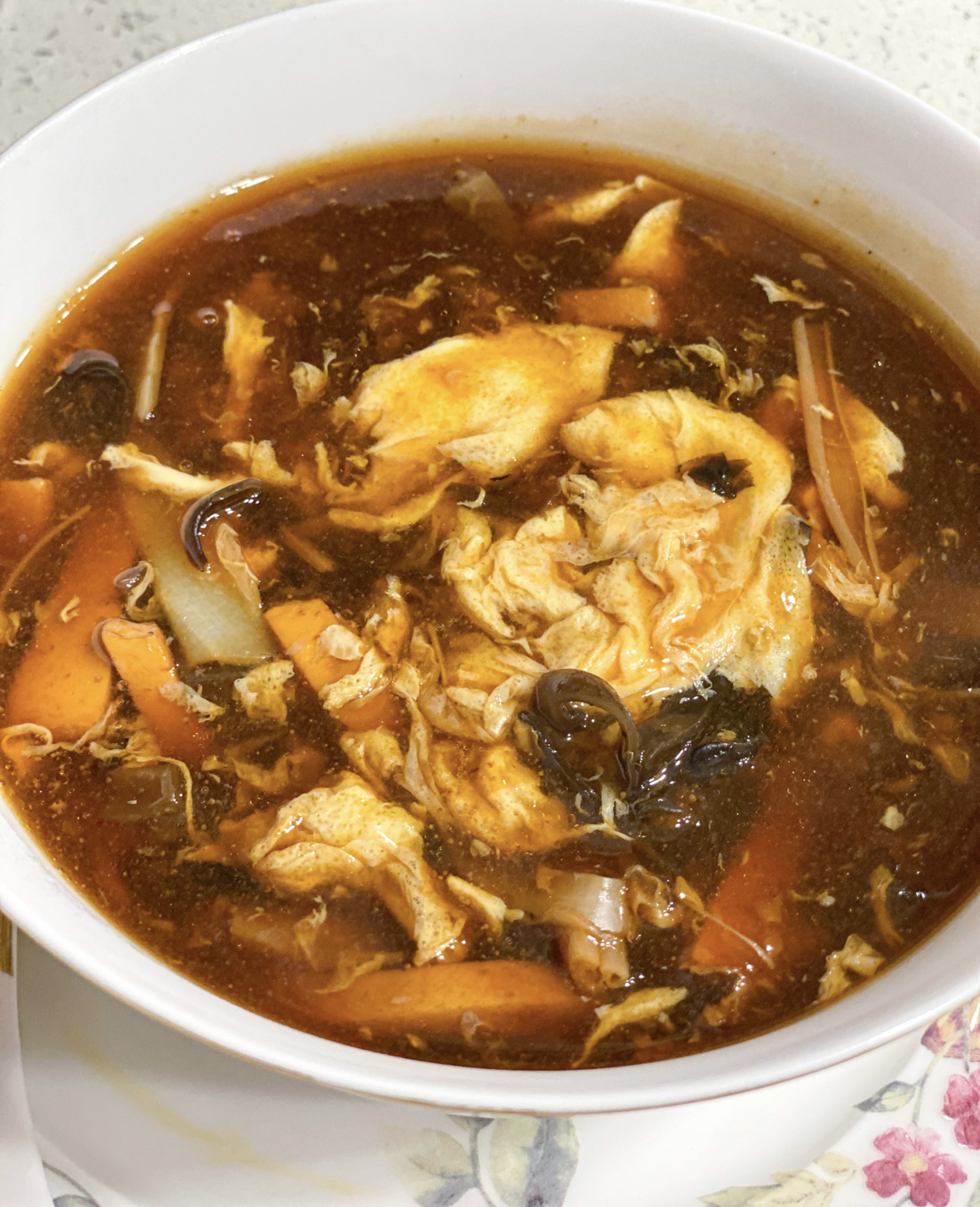 Order Hot and Sour Soup food online from Eat N East store, Somerville on bringmethat.com