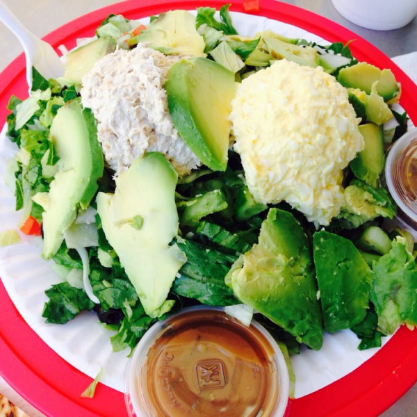 Order Special Chopped Tuna Avocado Egg Salad food online from Tomato Patch store, Woodland Hills on bringmethat.com