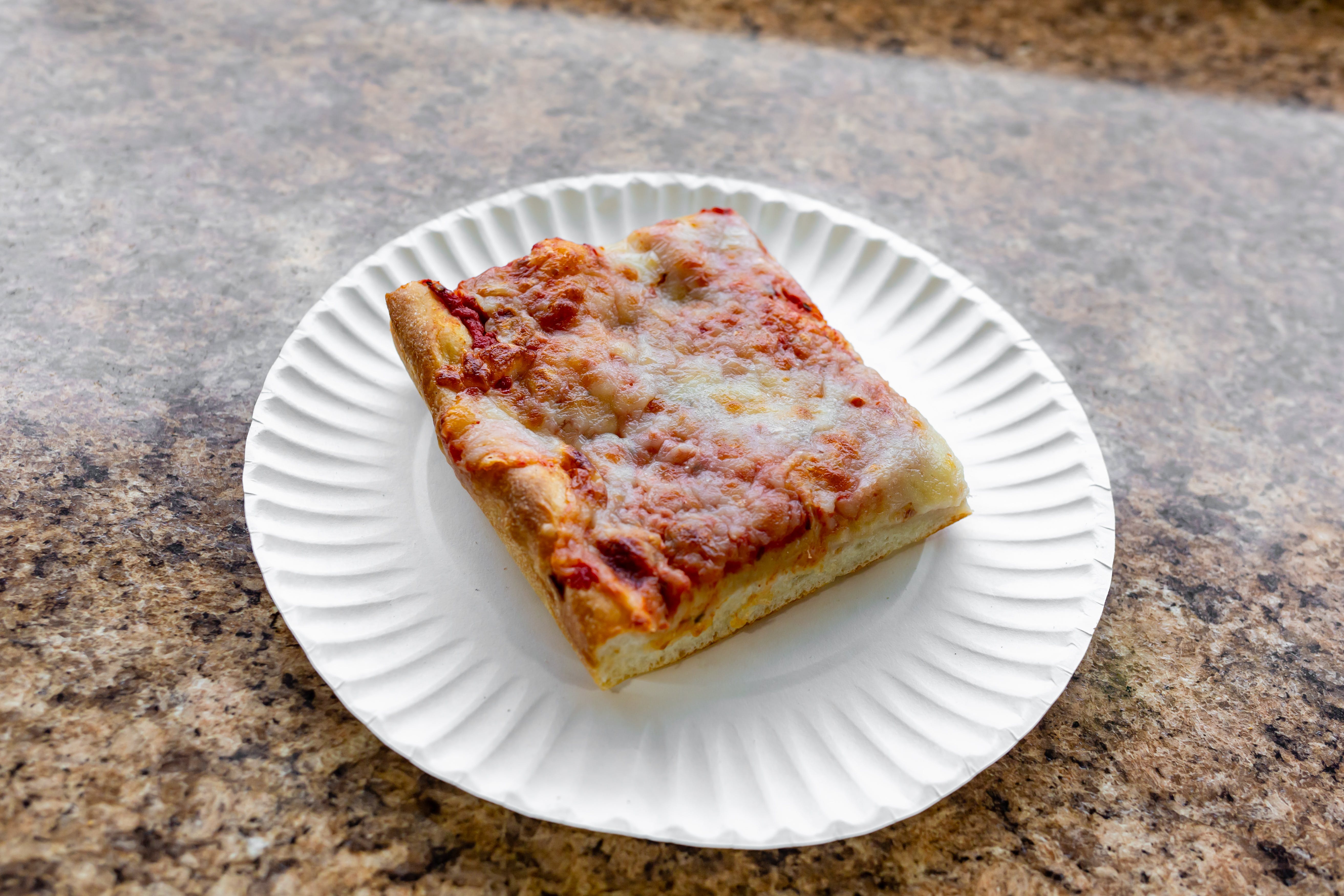 Order Sicilian Cheese Pizza - Large food online from Lorenzo's Pizza store, St James on bringmethat.com