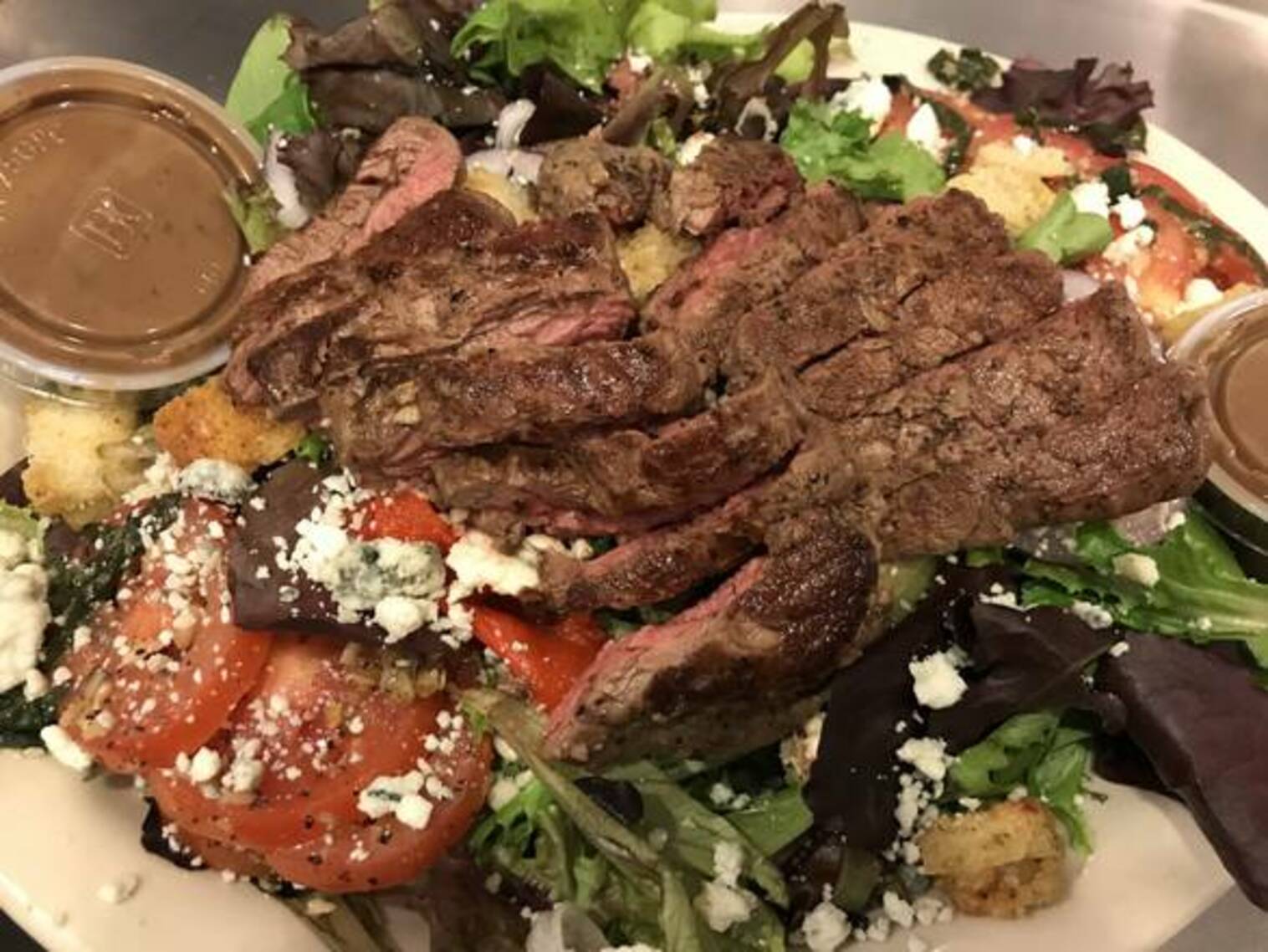 Order Tenderloin Is The Night Salad food online from Flancers store, Mesa on bringmethat.com