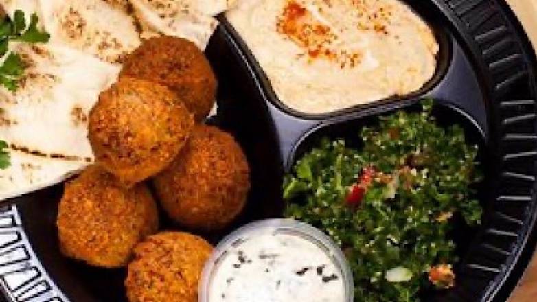 Order #6 Falafel Plate food online from Massis Kabob store, Culver City on bringmethat.com