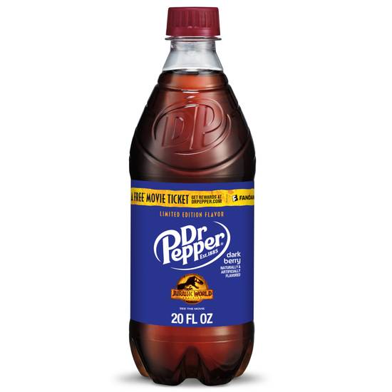Order Dr Pepper Dark Berry Bottle food online from Lone Star store, Gainesville on bringmethat.com