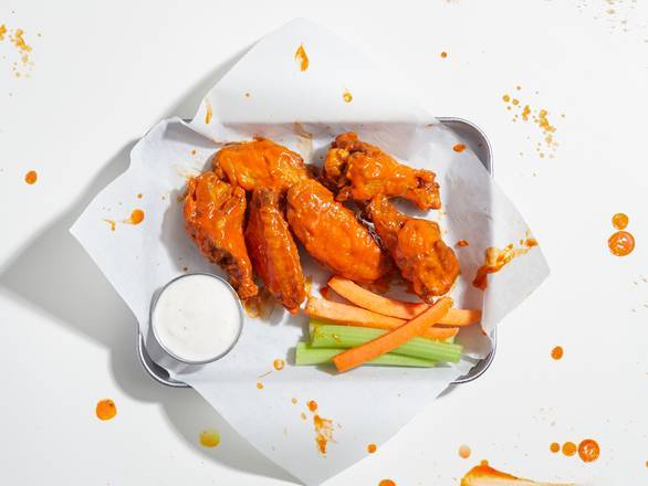 Order 6 Wings Combo food online from Killer Wings store, Panorama City, on bringmethat.com