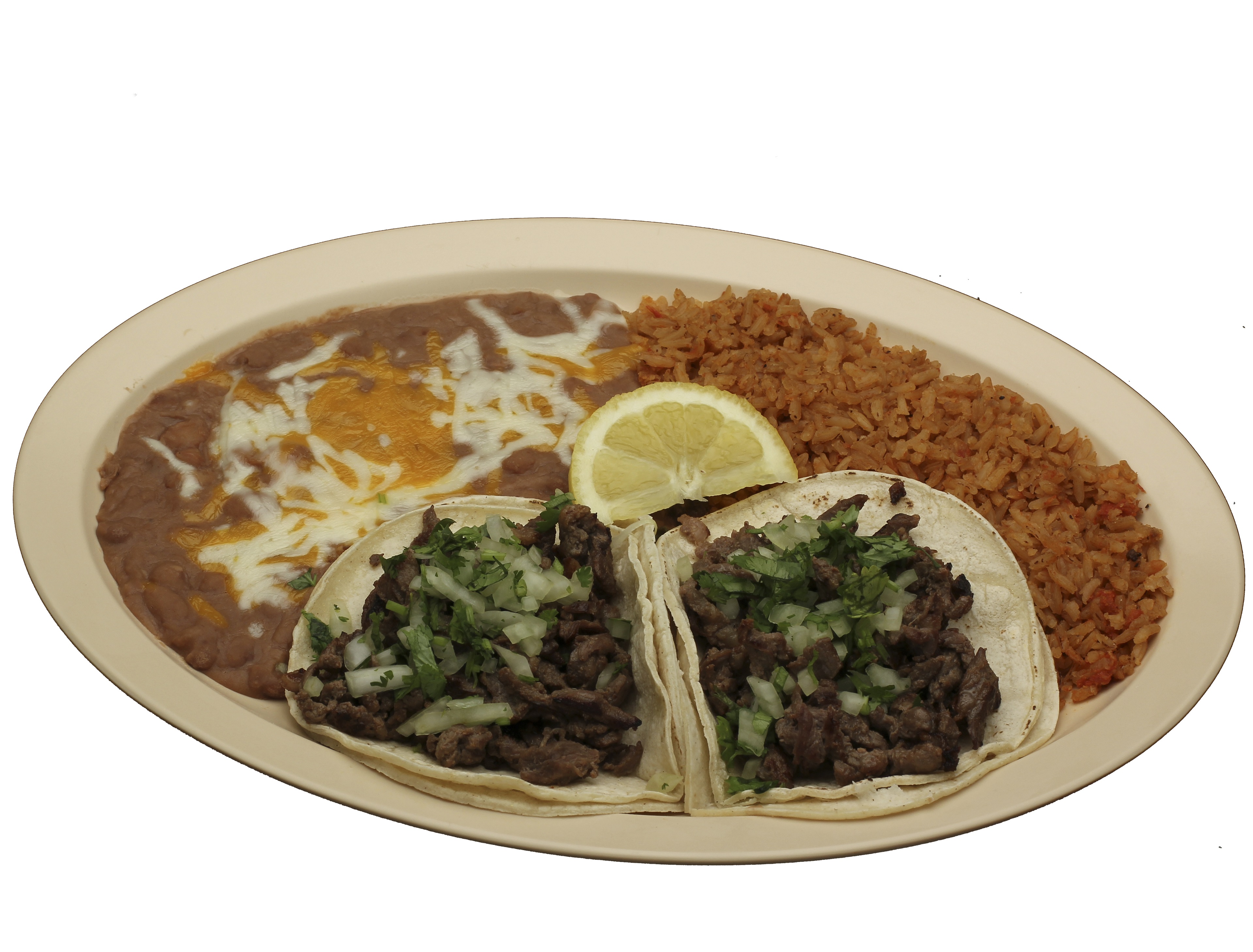 Order 2 Taco Plate food online from Titan Burgers Chino store, Chino on bringmethat.com