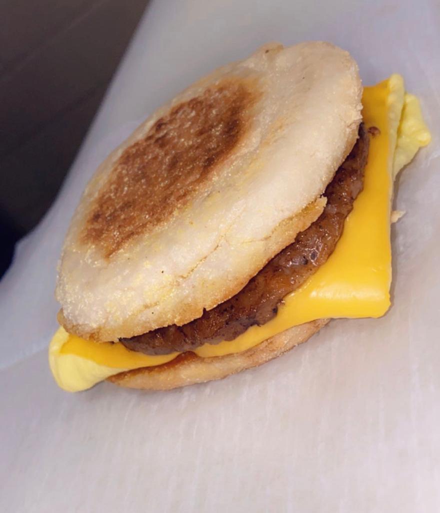 Order Sausage, Egg and Cheese Sandwich food online from Blts Breakfast Lunch Takeout store, Lynn on bringmethat.com