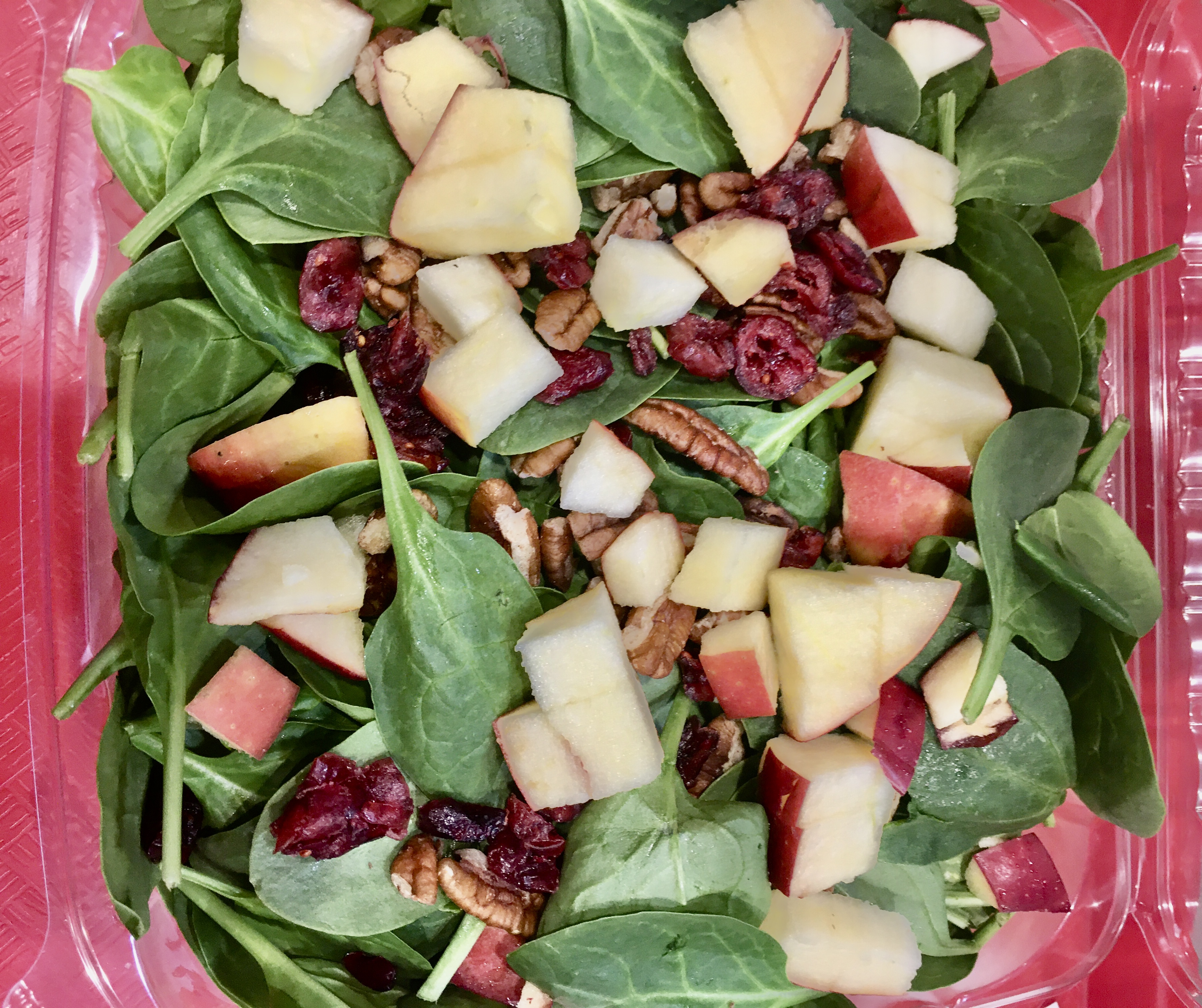 Order Spinach salad food online from Spoodles Deli store, Worcester on bringmethat.com
