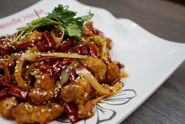 Order Szechuan Spicy Chicken food online from Tiger Noodle House store, Houston on bringmethat.com