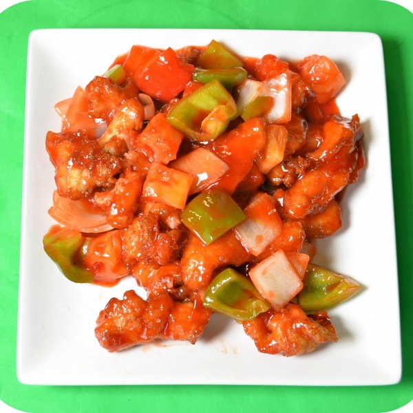 Order 201. Sweet and Sour Pork food online from Fung Wong Chinese Restaurant store, Daly City on bringmethat.com