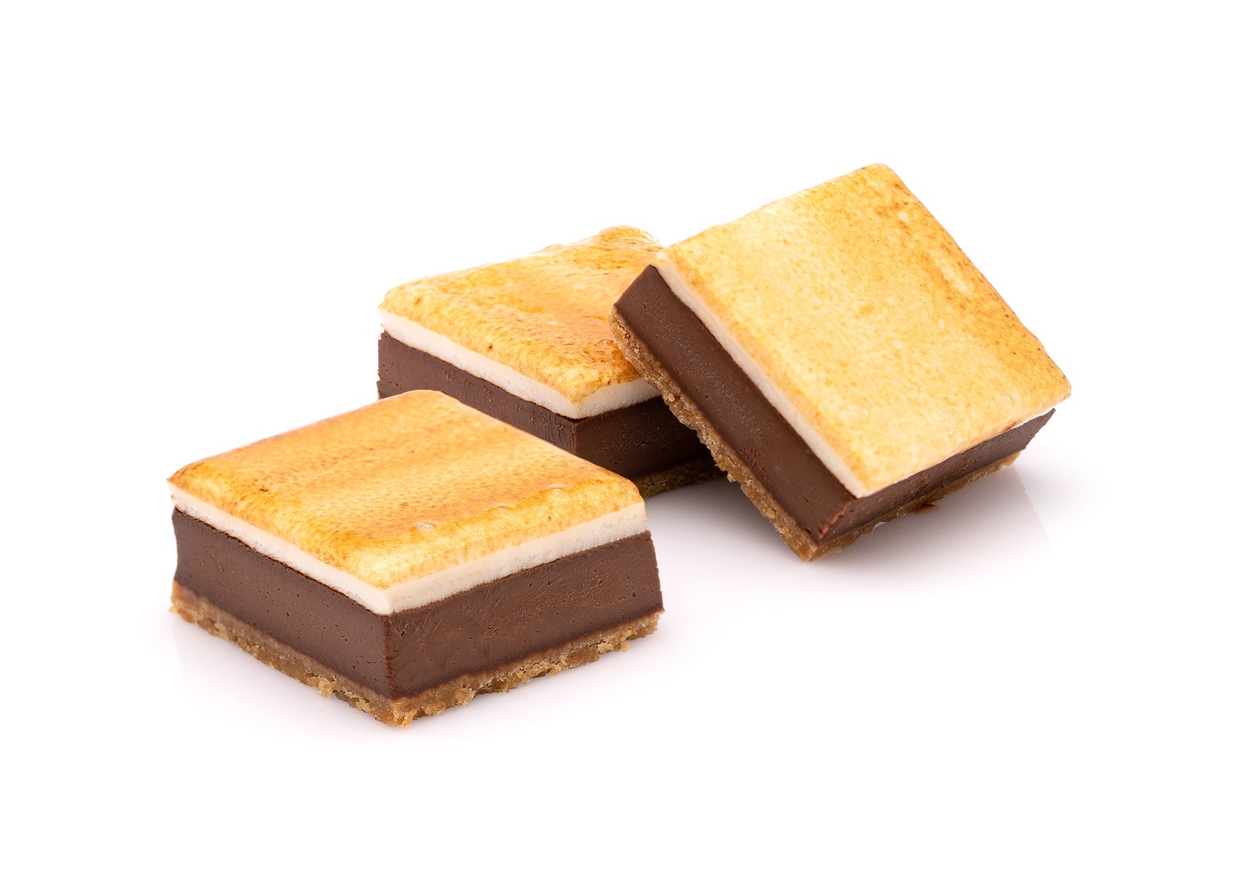 Order S'MORES BAR 6 PIECES  food online from Le Macaron French Pastries store, Laguna Beach on bringmethat.com