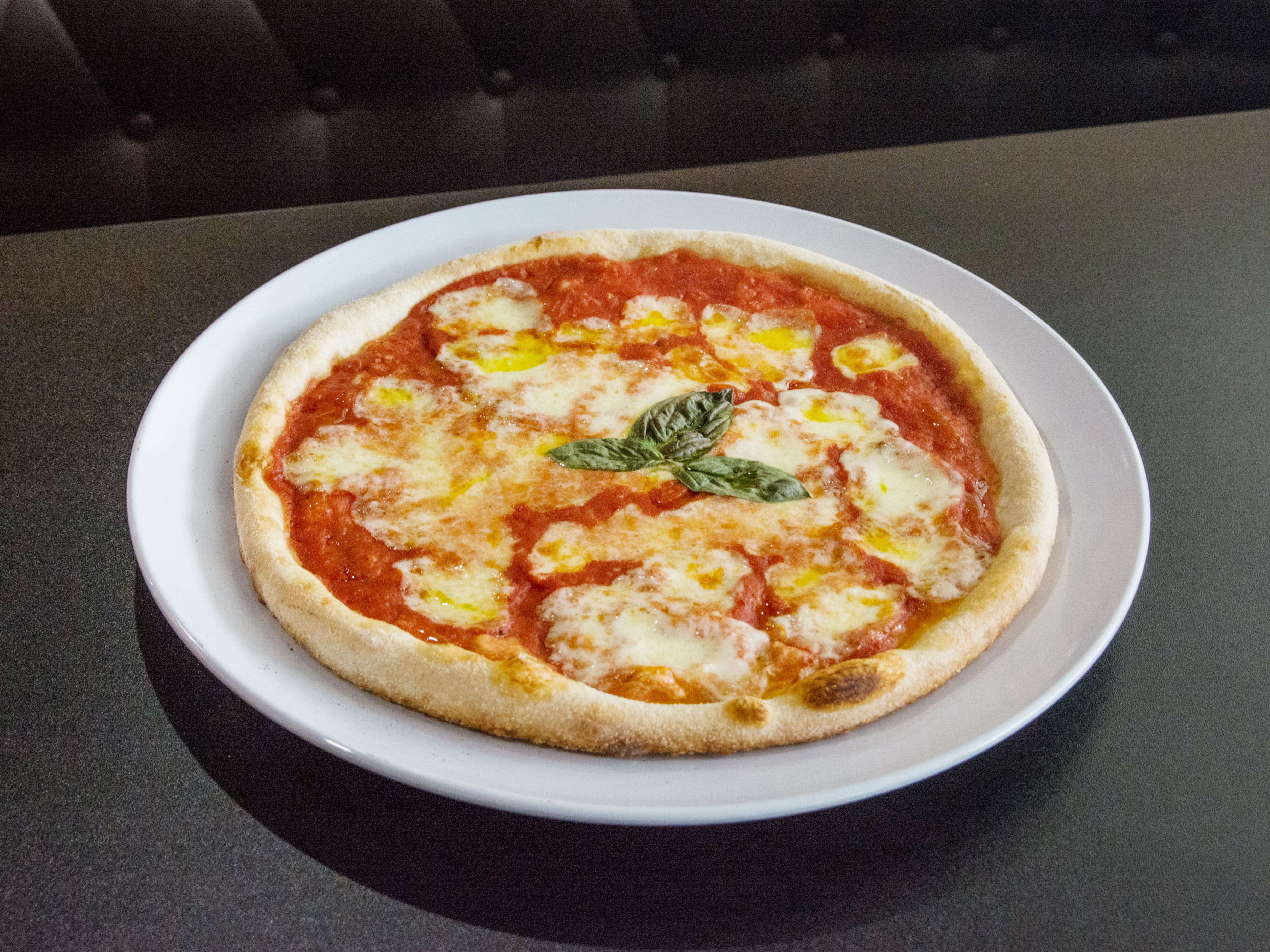 Order Margherita Pizza food online from Wood Fire Italian Grill store, York on bringmethat.com