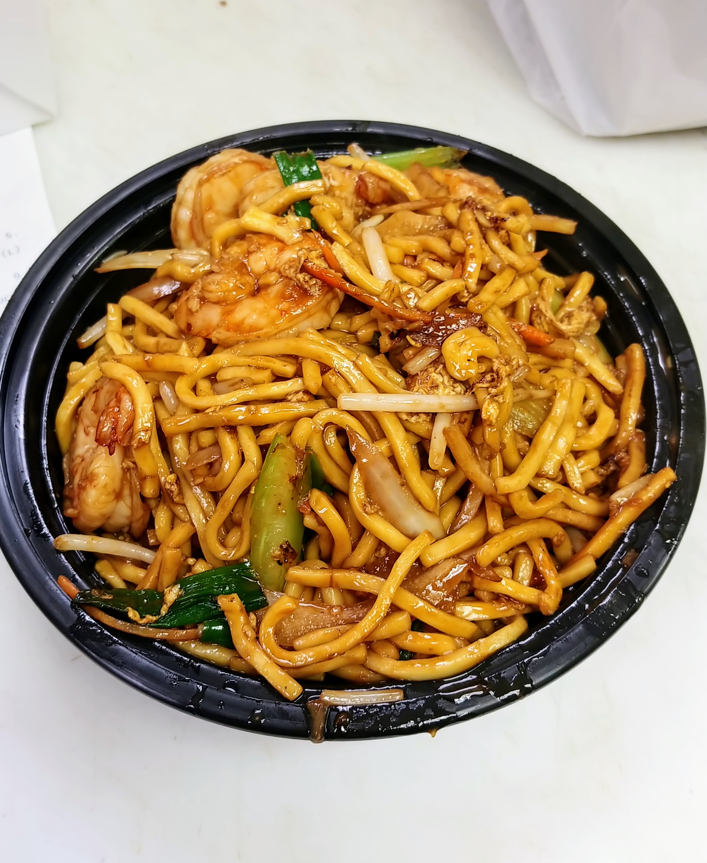 Order Shrimp Lo Mein food online from House of Hunan store, Chicago on bringmethat.com