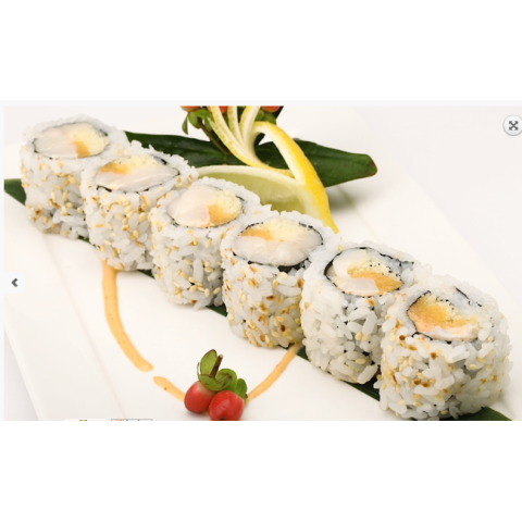 Order Spicy Scallop Roll food online from Chikara Sushi & Asian Fusion store, Phoenixville on bringmethat.com