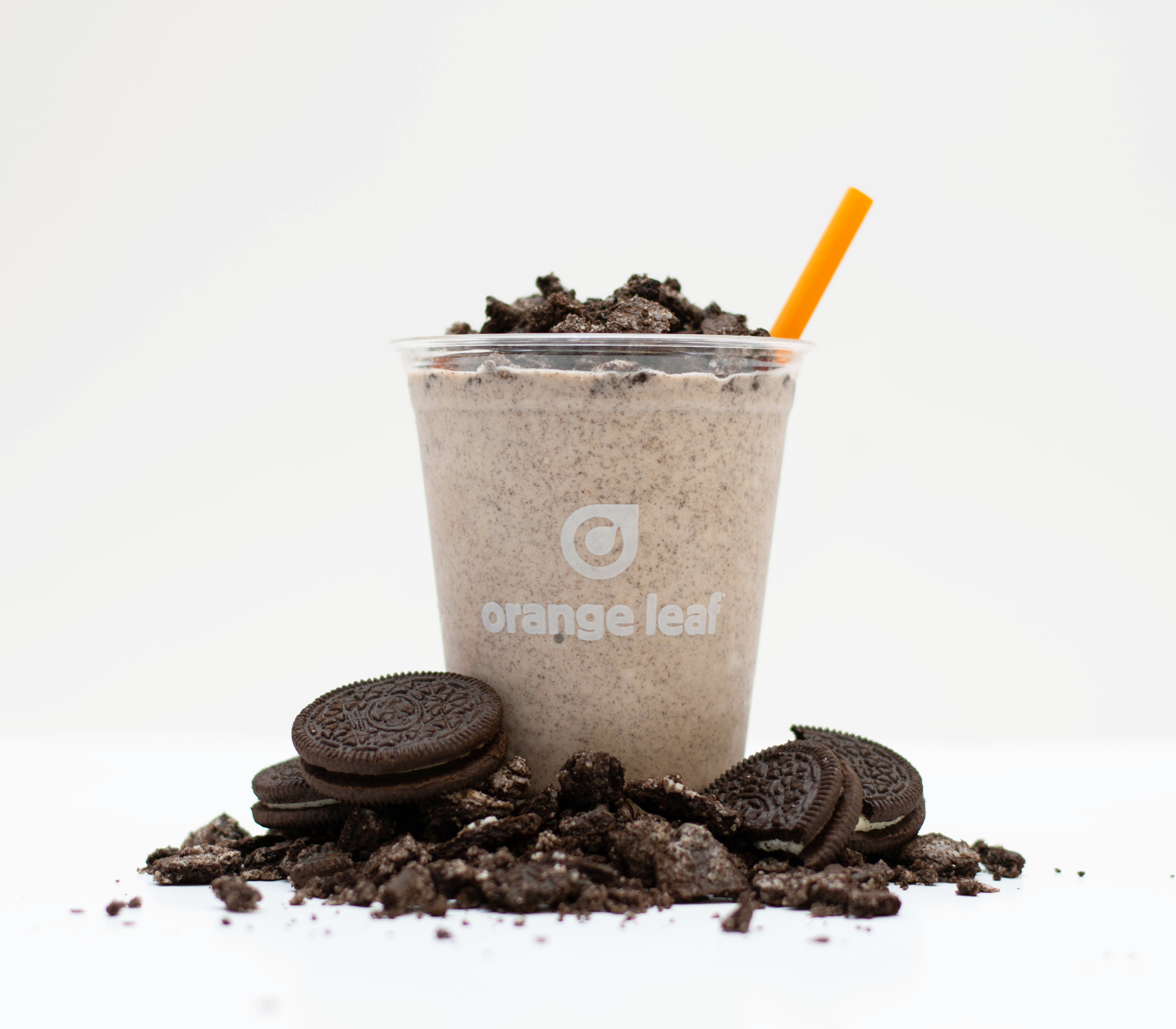 Order Cookies & Cream Shake food online from Orange Leaf Frozen Yogurt store, Norwood on bringmethat.com