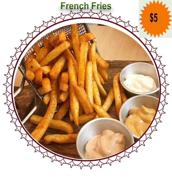 Order Masala French Fries food online from Dakshin Indian Bistro - N Hamilton Rd store, Columbus on bringmethat.com