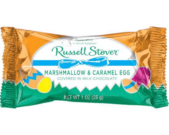 Order Russell Stover Milk Chocolate Marshallow Caramel Egg - 1 oz food online from Rite Aid store, Victorville on bringmethat.com