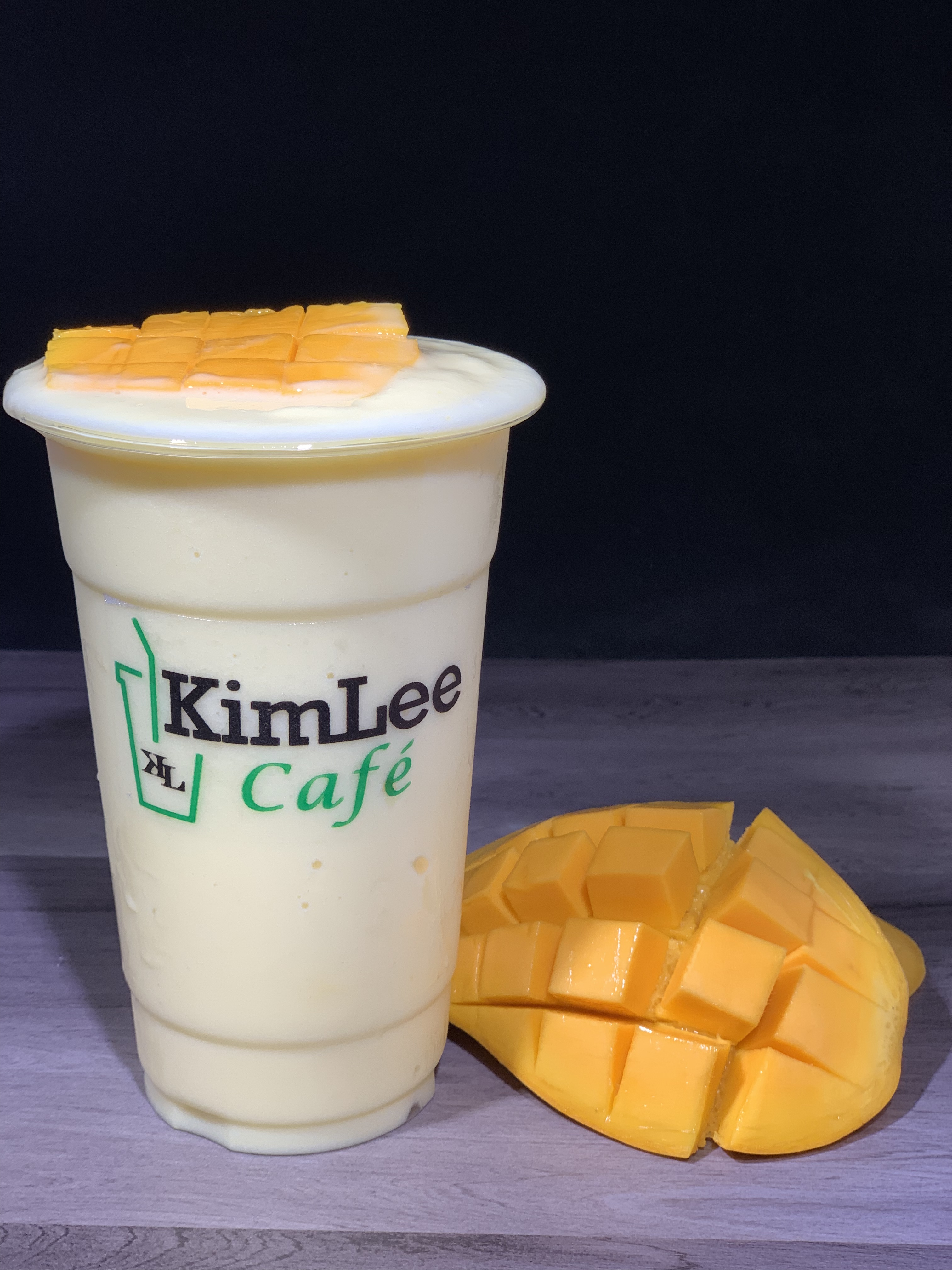 Order B15. Fresh Mango Smoothie food online from Kimlee Vietnamese Restaurant store, Harrisburg on bringmethat.com