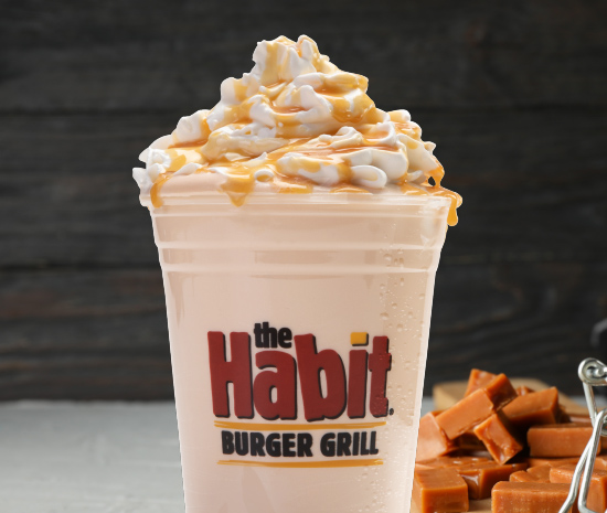 Order Sea Salt Caramel Shake food online from The Habit Burger Grill store, Daly City on bringmethat.com