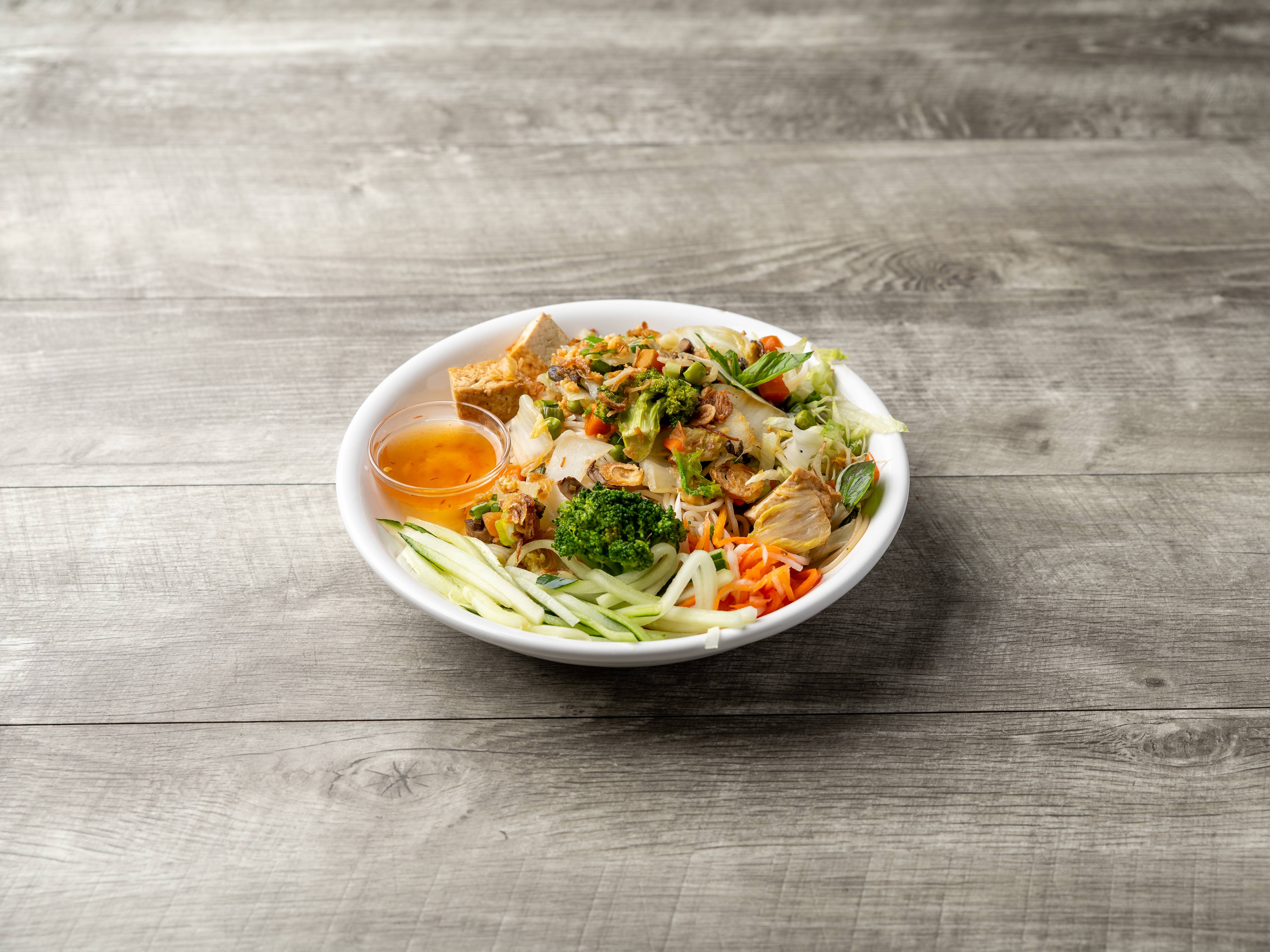 Order 13. Bun Veggie food online from Saigon Noodle Bar store, Philadelphia on bringmethat.com